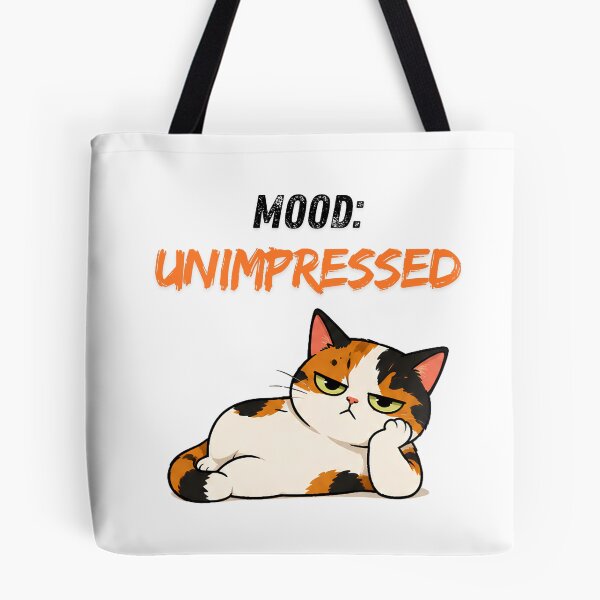 Item preview, Grumpy Calico Cat - Mood: Unimpressed designed and sold by Lunexa-Lab.
