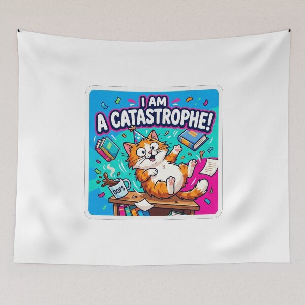 Item preview, Funny Cat Disaster designed and sold by Owcomm.
