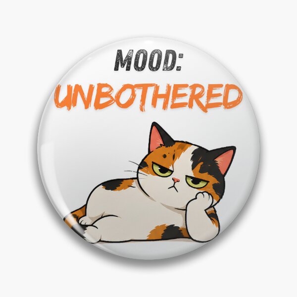 Item preview, Grumpy Calico Cat - Mood: Unbothered designed and sold by Lunexa-Lab.