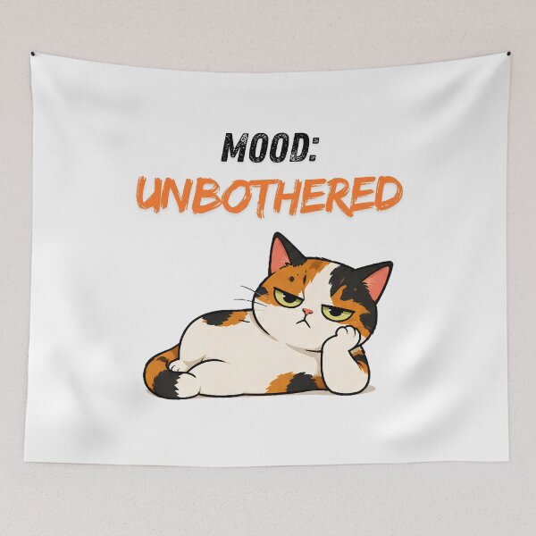 Item preview, Grumpy Calico Cat - Mood: Unbothered designed and sold by Lunexa-Lab.