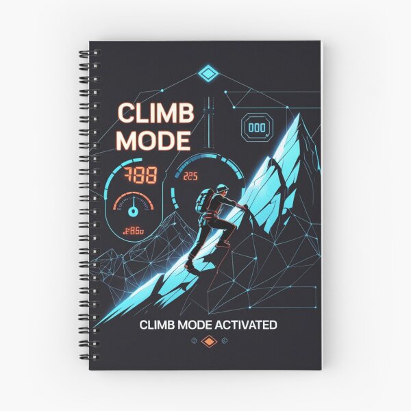 Item preview, Climb Mode Activated | Rock Climbing Typography | Adventure Streetwear | Ctrlr Sports Mode designed and sold by Ctrlr.