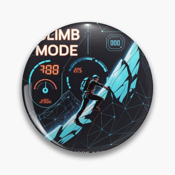 Item preview, Climb Mode Activated | Rock Climbing Typography | Adventure Streetwear | Ctrlr Sports Mode designed and sold by Ctrlr.