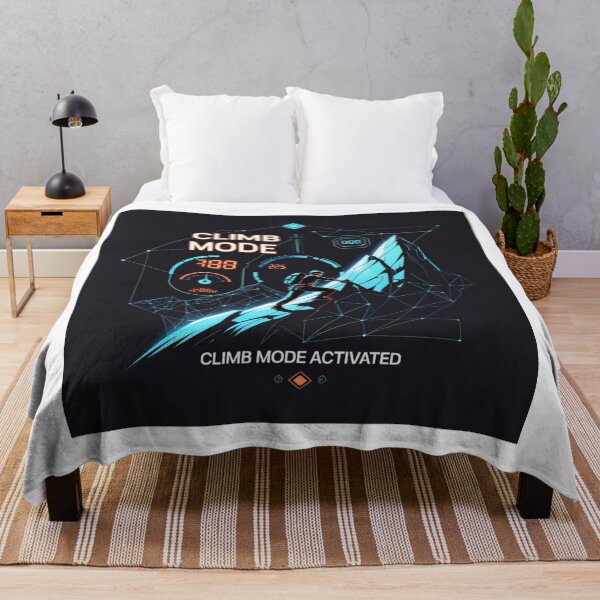 Item preview, Climb Mode Activated | Rock Climbing Typography | Adventure Streetwear | Ctrlr Sports Mode designed and sold by Ctrlr.
