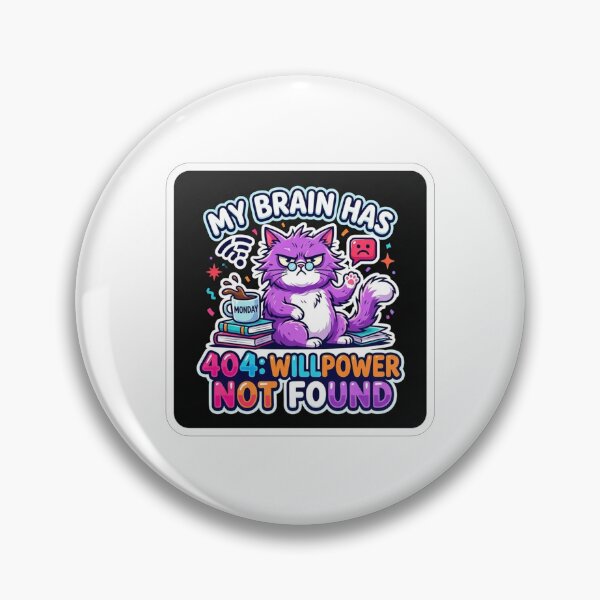 Item preview, Grumpy Purple Cat Monday Morning Blues designed and sold by Owcomm.