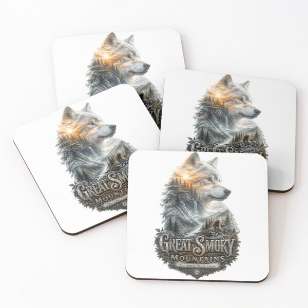 Item preview, Great Smoky Mountains Wolf Spirit designed and sold by Sovereign Supply Co..