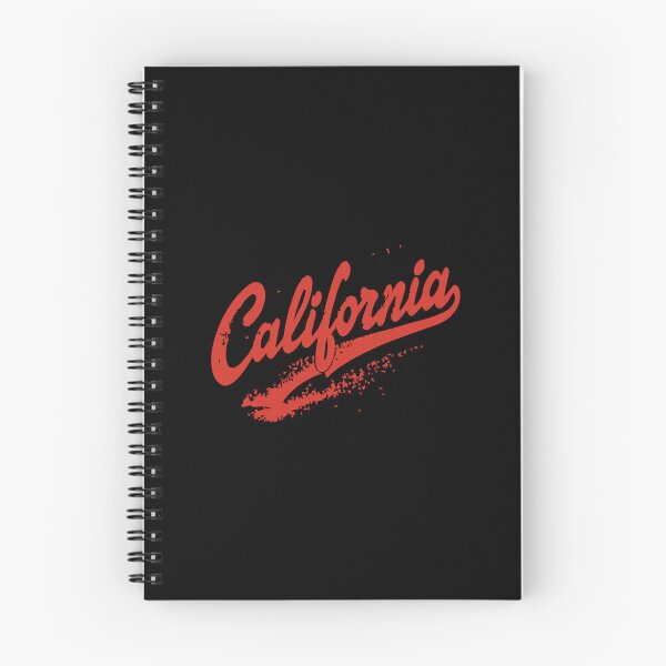 Item preview, California CA baseball red lettering logotype T-shirt Design 127sm designed and sold by 127sm.