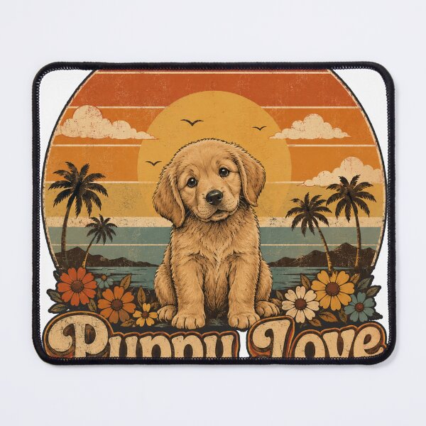 Item preview, RETRO DOG LOVER designed and sold by RYEJINZ.