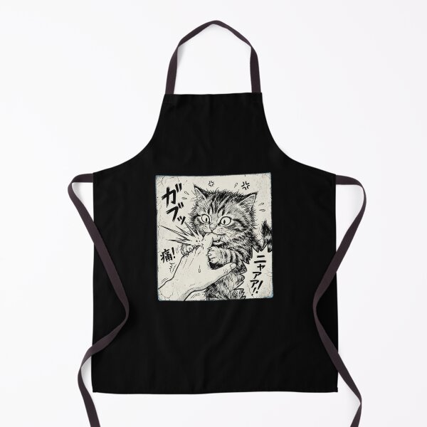 Item preview, Feral Bite Manga Cat Attack designed and sold by dudelinart.