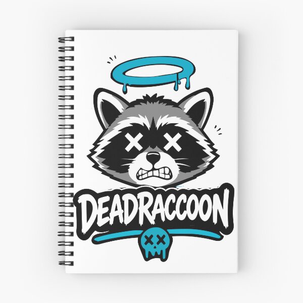 Item preview, Dead Raccoon Digital Art T-Shirt Design designed and sold by RecortShirt.