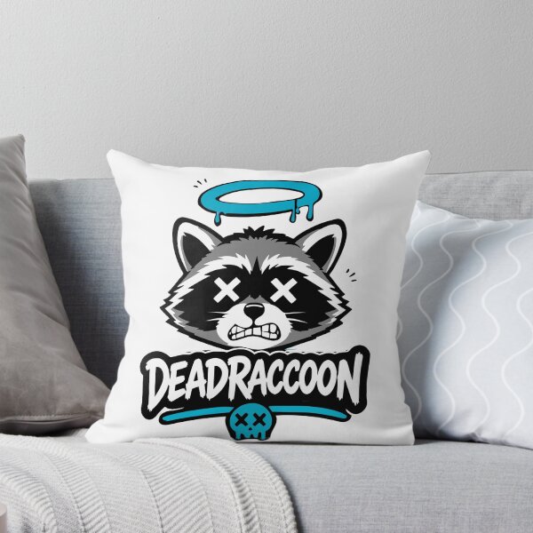 Item preview, Dead Raccoon Digital Art T-Shirt Design designed and sold by RecortShirt.