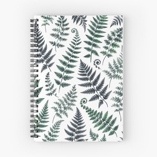 Item preview, Watercolor Forest Fern Leaves Pattern designed and sold by Owcomm.