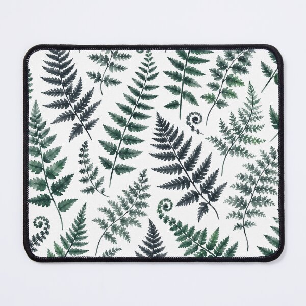Item preview, Watercolor Forest Fern Leaves Pattern designed and sold by Owcomm.