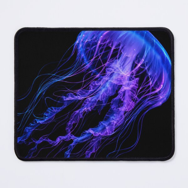 Item preview, Neon Bioluminescent Jellyfish Deep Sea Creature designed and sold by Owcomm.