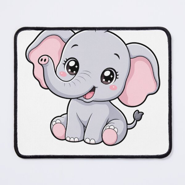 Item preview, Totally Irrelephant Cute Kawaii Elephant Wordplay designed and sold by BoosterShop.