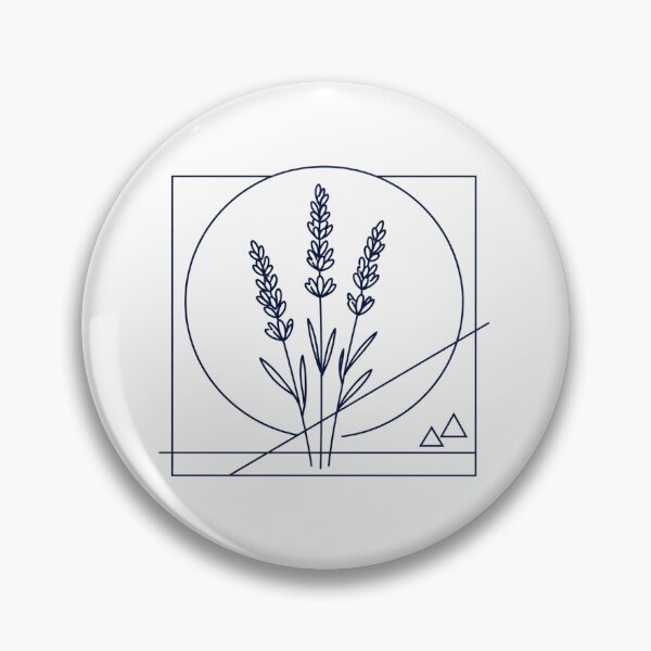 Item preview, Minimalist Lavender Botanical Line Art designed and sold by Owcomm.