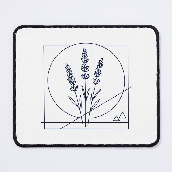 Item preview, Minimalist Lavender Botanical Line Art designed and sold by Owcomm.