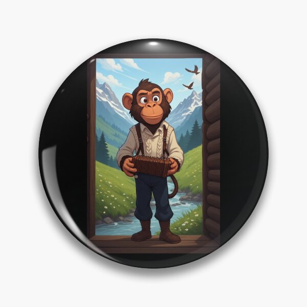Item preview, Alpine Accordion Ape designed and sold by halibutgoatramb.