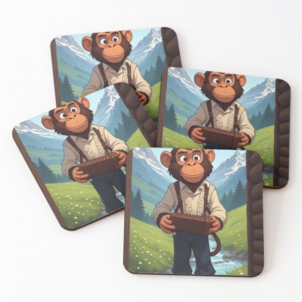 Item preview, Alpine Accordion Ape designed and sold by halibutgoatramb.