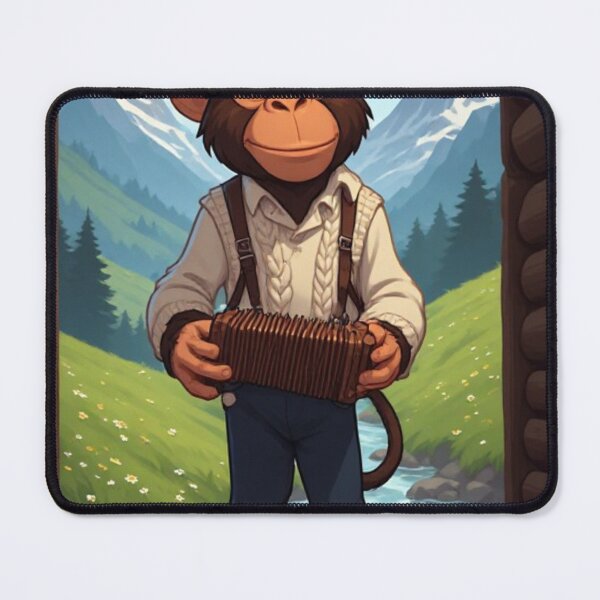 Item preview, Alpine Accordion Ape designed and sold by halibutgoatramb.