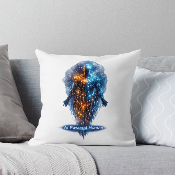 Item preview, Neural Genesis – AI Powered Human | Futuristic Circuit Soul Design designed and sold by Lunaraluxy.