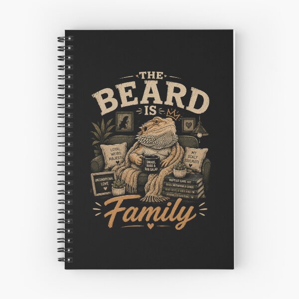 Item preview, The Beard Is Family Reptile Lover Shirt designed and sold by Hanno0.