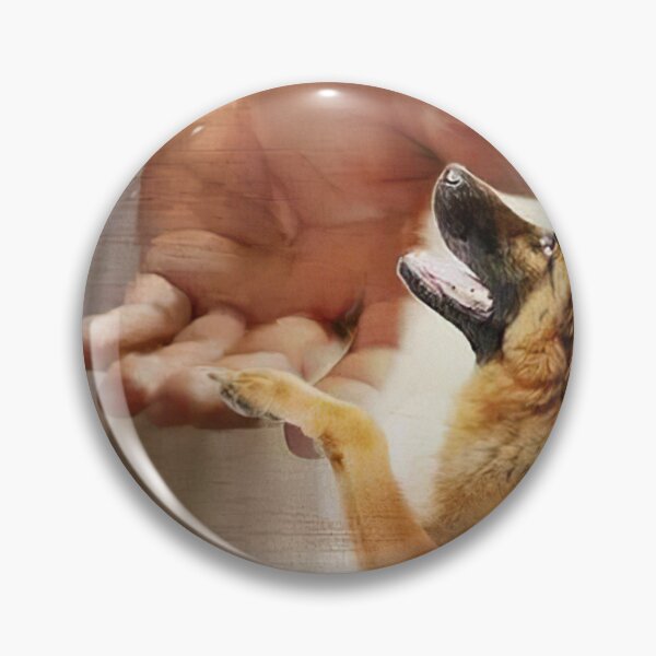 Item preview, Crhistian Dog Wall art Canvas "Faithful Forever", German Shepherd Memorial Poster, Jesus Hand Religious Wall Decor, Pet Loss Sympathy Gift for Dog Lovers designed and sold by MorningJoco.