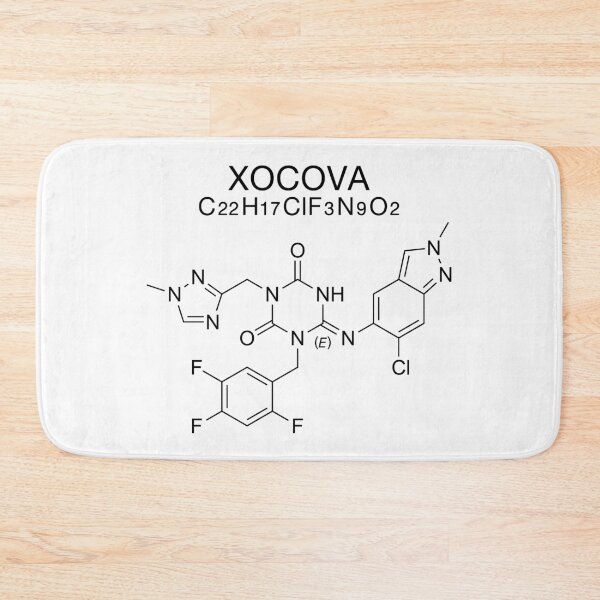Item preview, XOCOVA-chemical structural formula- designed and sold by DRIPPED-STORE.