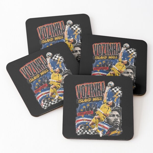 Item preview, Vozinha-Cape Verde Goalkeeper Collage designed and sold by DesignForYou79.