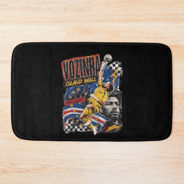 Item preview, Vozinha-Cape Verde Goalkeeper Collage designed and sold by DesignForYou79.