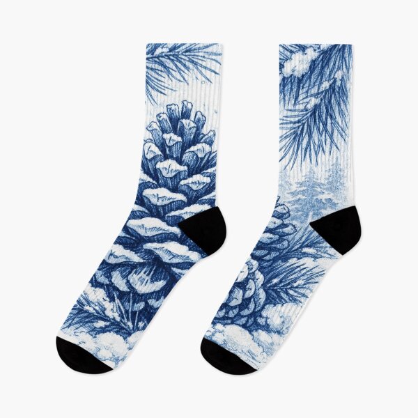 Item preview, Winter Pine Cones Sketch designed and sold by Owcomm.