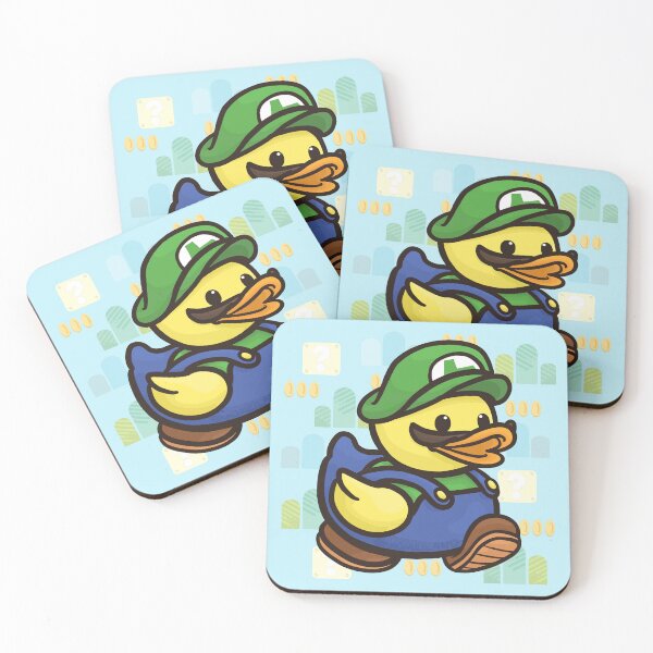Item preview, Super Mario Luigi Duck designed and sold by Khotekmei.
