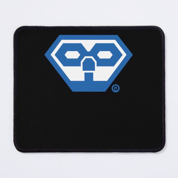 Item preview, Blue Hexagonal Shield Graphic Showcasing a Minimalist designed and sold by Tibia-4Ever.