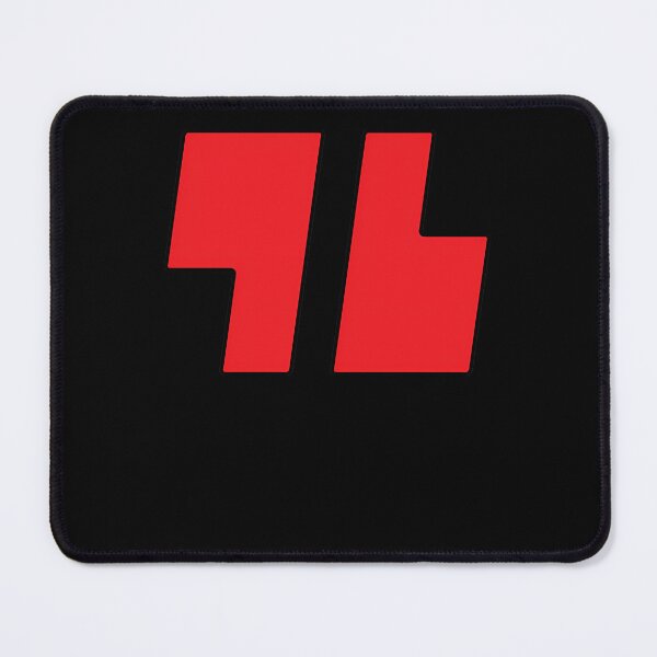Item preview, Minimalist Red Geometric Shape Evoking designed and sold by Tibia-4Ever.