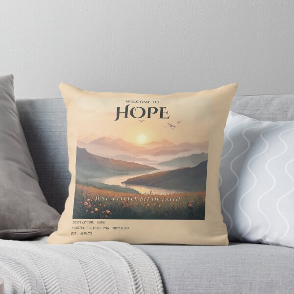 Item preview, Welcome To Hope Vintage Emotional Tourism Travel Poster designed and sold by KaBaRen.