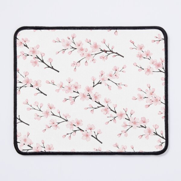 Item preview, Soft Pink Cherry Blossom Floral Pattern designed and sold by Owcomm.