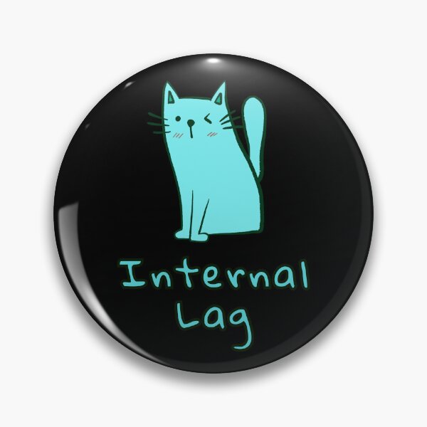 Item preview, Mood System Cats – Internal Lag Cat Meme designed and sold by ContigoART.