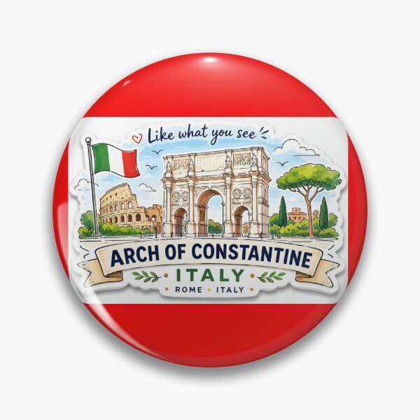 Item preview, Arch of Constantine Italy 3D Label  Label Text ARCH OF CONSTANTINE ?? designed and sold by PaintMeWorld.
