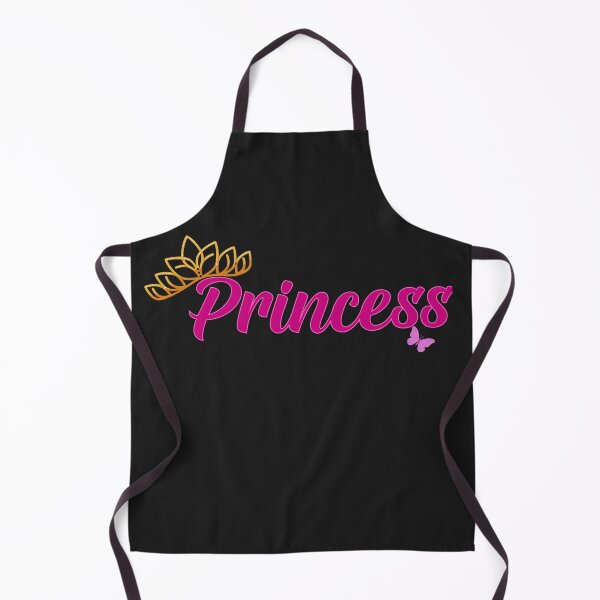 Item preview, Elegant Pink Princess with Golden Tiara and Butterfly designed and sold by SeJaa.