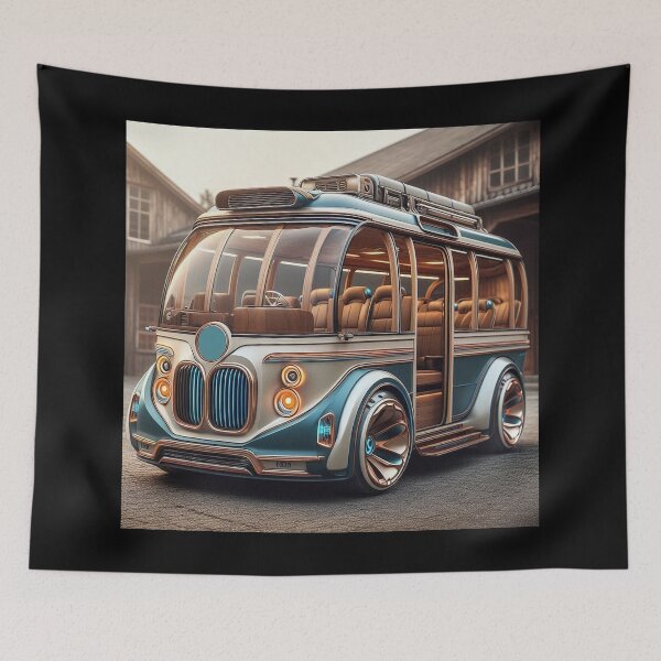 Item preview, 21st Century Van – Retro-Futuristic Journey designed and sold by Kunoichi-34.