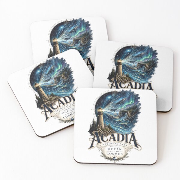 Item preview, Acadia National Park Cosmic Ocean designed and sold by Sovereign Supply Co..
