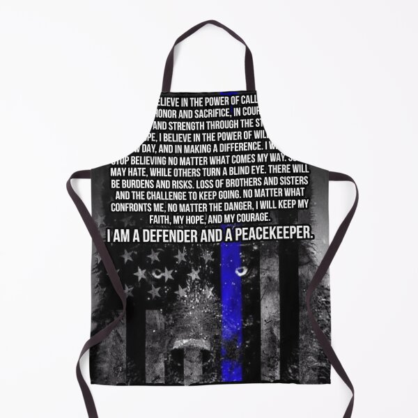 Item preview, Thin Blue Line Flag Poster - "I Am A Sheepdog" Police Officer Canvas Wall Art designed and sold by Donna6778.