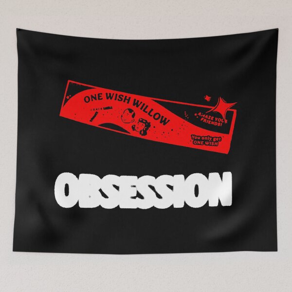 Item preview, White Typography Horror Movies designed and sold by ShadeFall.