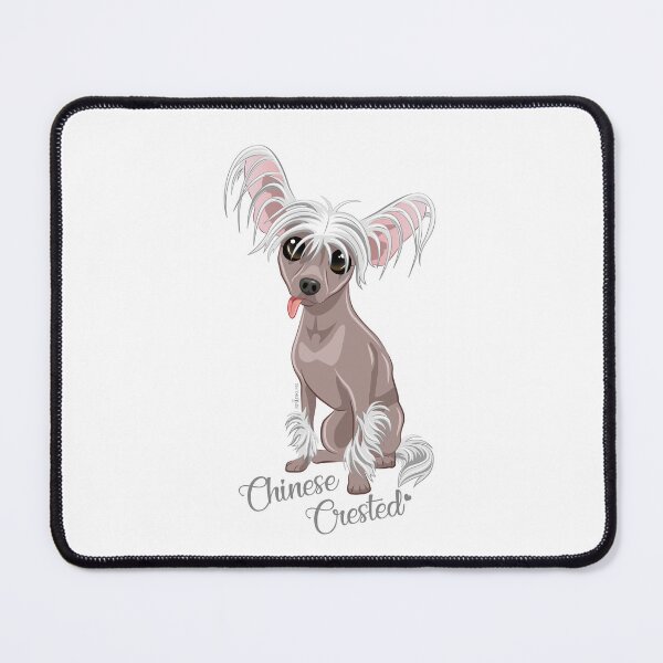 Item preview, Cute Chinese Naked Hooded Cartoon Dog ∣ Kawaii Chinese Crested Puppy Gift ∣ Dog Lovers Classic T-Shirt designed and sold by SPARKLES-design.
