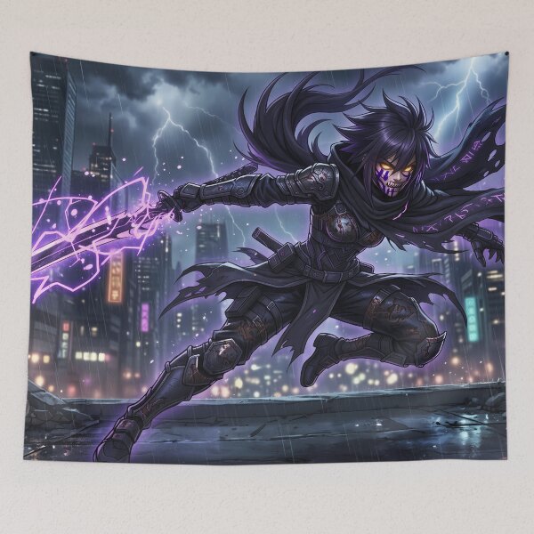 Item preview, Purple female ninja designed and sold by Swizzy2vore.