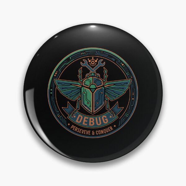 Item preview, Debug Crest Emblem designed and sold by Hanno0.
