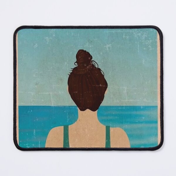 Item preview, Poster into the water i go painting designed and sold by ClaudyClifford.
