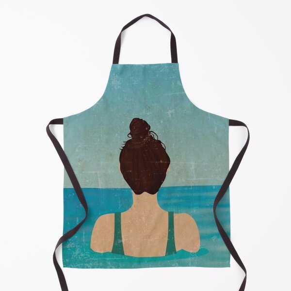 Item preview, Poster into the water i go painting designed and sold by ClaudyClifford.