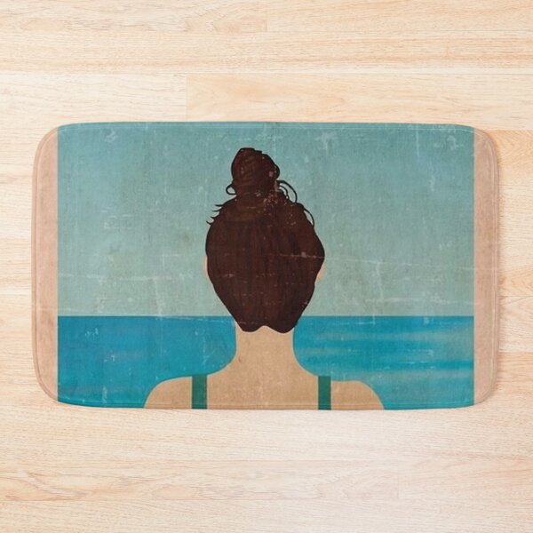 Item preview, Poster into the water i go painting designed and sold by ClaudyClifford.