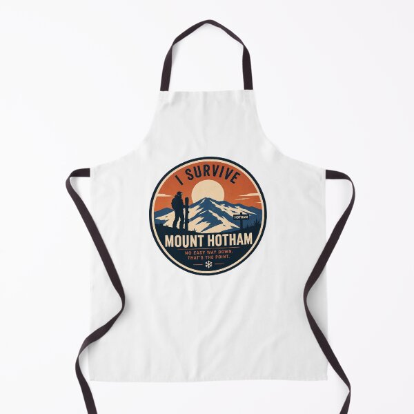 Item preview, I Survive Mount Hotham Australian Ski Resort Victoria Funny Snowboard High Country Alpine designed and sold by Yellowriversss.