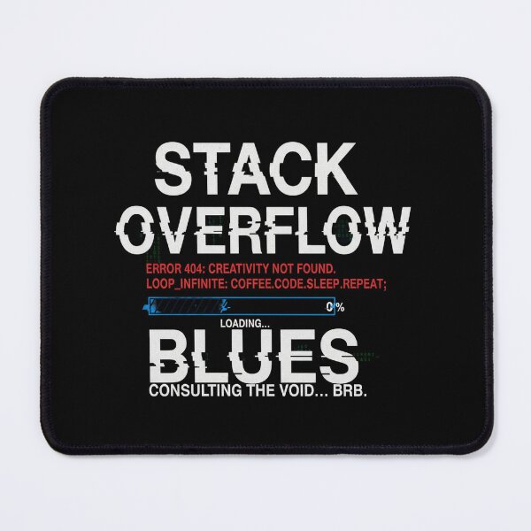 Item preview, Stack Overflow Blues Tee designed and sold by Hanno0.